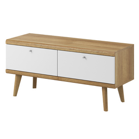 Έπιπλο Τηλεόρασης 02103-pr-stv Λευκό+riviera   107x50x40cm
