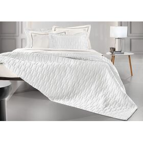 Σετ 3τμχ Κουβερλί Brick White 250x240 guy Laroche  100% Microsatin
