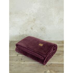 Κουβέρτα Καναπέ 130x170 - Nuan Bordeaux Nima Home 130x170