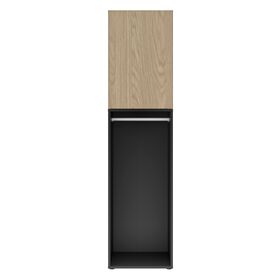 Nael Ντουλάπα με 1 Πόρτα 100x60x200εκ.  Rookwood oak