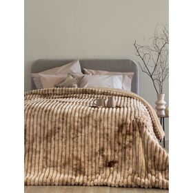 Κουβερτοπάπλωμα Υπέρδιπλο 220x240 Tidi/2 Beige