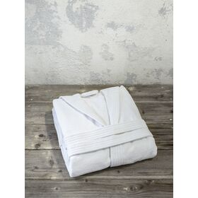 Μπουρνούζι με Κουκούλα zen - Medium - White