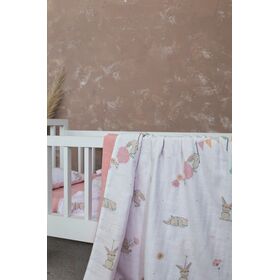 Κουβέρτα Κούνιας 100x140 - Bunny Love