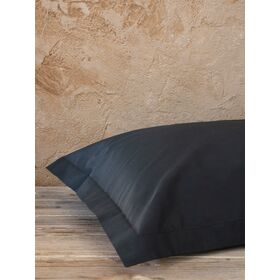 Μαξιλαροθήκες Oxford Superior Satin - Black