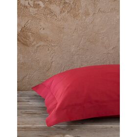Μαξιλαροθήκες Oxford Superior Satin - red