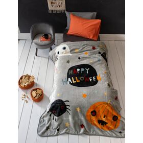 Κουβέρτα Βελουτέ Μονή 160x220 - Happy Halloween