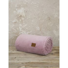 Κουβέρτα Καναπέ Jacquard 130x170 - Mellow Pink
