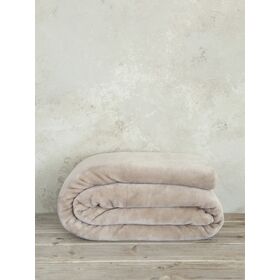 Κουβέρτα Βελουτέ Υπέρδιπλη 220x240 Coperta - Nude