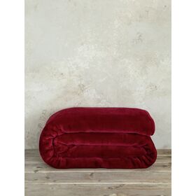 Κουβέρτα Βελουτέ Μονή 160x220 Coperta - red