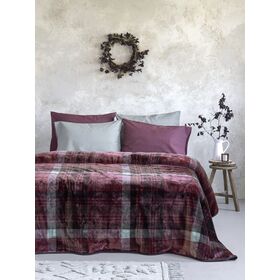 Κουβέρτα Βελουτέ Μονή 160x220 - Cozy