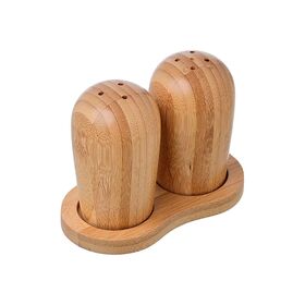 Estia Δοχειο για Αλατι/πιπερι Bamboo Essentials σετ 2 Τεμ.