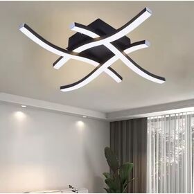 Se led 45 Cosima Black 45x45x8cm 32w 3cct Ip20 2 Years Warranty