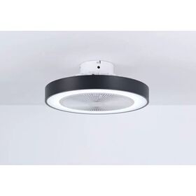 Se led f50 Marco Black fan 30w*2 Smart With Control 50x50x20cm 3000k-6500k 85-265v 2 Years Warr