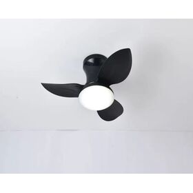 Se led f65 Adam Black fan 30w*2 Smart With Control 65x65x20cm 3000k-6500k 85-265v 2 Years Warra
