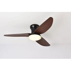 Se led F100 Windy Black-Brown fan 30w*2 Smart With Control 100x100x50cm 3000k-6500k 85-265v 2