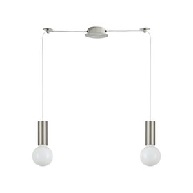 Se21-nm-4-nm2 Adept Tube Nickel Matt Pendant+