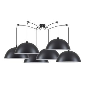 Se21-bl-b10-bl6-Ms50 Adept Pendant Black Metal Pendant+