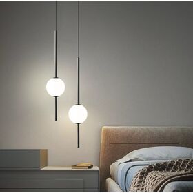 Se led 12 Amalfi Pendant Black 7w 3cct 12*100cm Ip20 220v 2 Years Warranty