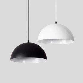 Se21-bl-30 Campana Pendant Black e27 30x100cm Ip20 220v 2 Years Warranty