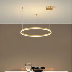 Se led 60 Kanko Pendant Gold 28w 3cct 60x100cm Ip20 2 Years Warranty