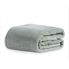 Κουβέρτα fleece Μονή 160x220 nef-nef cosy sea green 100% polyester