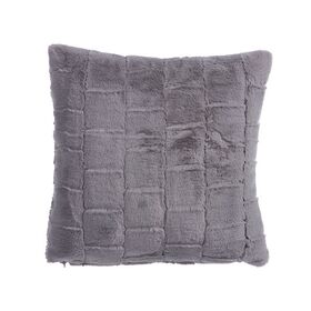 Διακοσμητικό Μαξιλάρι 45x45 nef-nef elements barlow grey rabbit fur 100% polyester