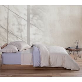 Σετ Σεντόνια Υπέρδιπλα 4τμχ 240x270 nef-nef elements sterling ecru 100% Βαμβακερό Σατέν 300tc