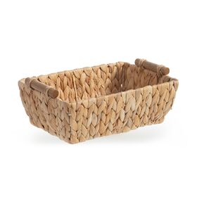 Διακοσμητικό Καλάθι 30x20x10cm Υάκινθος Νερού nef-nef romano - natural 035115