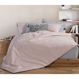 Σετ Σεντόνια Υπέρδιπλα 4τμχ 240x270 nef-nef smart line candy rose 100% Βαμβάκι 144tc