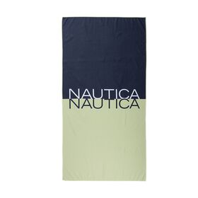 Πετσέτα Θαλάσσης 75x150cm microfiber nef-nef nautica duocolor/ lime 035788