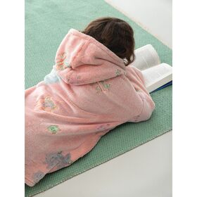 Κουβέρτα Με Μανίκια Και Κουκούλα palamaiki cositos kids collection sweetsilly girl 3-6 Ετών flannel
