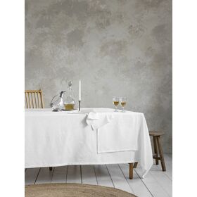 Τραπεζομάντηλο 165x265cm polyester - viscose nima home piel off white 31808
