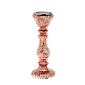 Κηροπήγιο copper 13x13x33cm vh 7834co