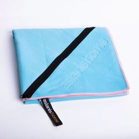 Πετσέτα Θαλάσσης 90x160cm microfiber aslanis home quick dry Σιέλ 702174