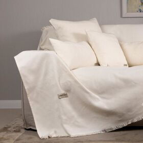 Ριχτάρι Τριθέσιο 180x300cm Ζακαρ aslanis home atheras Εκρού 680185