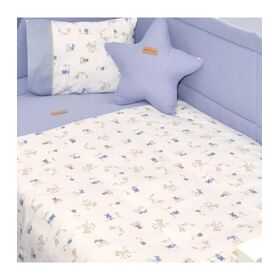 Παπλωματοθήκη με Φερμουάρ 100x140 Design 414 Oliver Baby