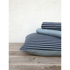 Σετ Σεντόνια Υπέρδιπλα με Λάστιχο - Suave Dark Blue