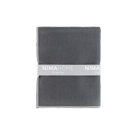 Πετσέτα Γυμναστηρίου 50x90 - Riva Dark Gray