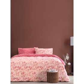 Σετ Παπλωματοθήκη Υπέρδιπλη - Fall Pink