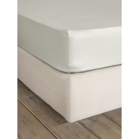 Σεντόνι Γίγας με Λάστιχο Superior Satin - fog Beige