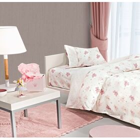 Παπλωματοθήκη Friends Pink 163x225 guy Laroche Pink 100% Βαμβάκι