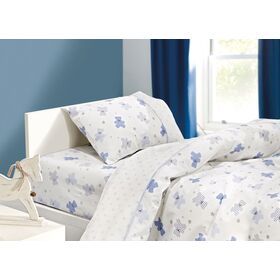 Παπλωματοθήκη Friends L.blue 163x225 guy Laroche Blue 100% Βαμβάκι