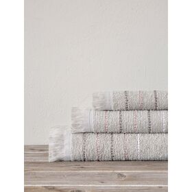 Σετ Πετσέτες (30x50 + 50x90 + 70x140) Elite - Light Beige
