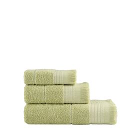 Σετ Πετσέτες (30x50 + 50x90 + 70x140) Plush - Olive Green