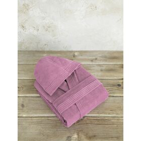 Μπουρνούζι με Κουκούλα zen - Extra/extra Large - Dark Rose
