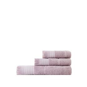 Σετ Πετσέτες (30x50 + 50x90 + 70x140) Plush - Dusty Lilac
