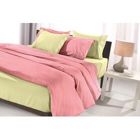 Μεμονωμένο Σεντόνι με Λάστιχο Reserve Bamboo 160x270+32 guy Laroche Lime 100% Cotton Percale