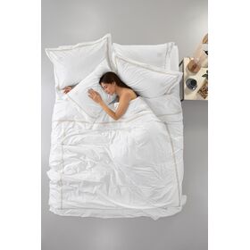 Σετ 4τμχ Σεντόνια Nice White-Beige 270x280 guy Laroche  Cotton Satin