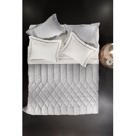 Παπλωμα Report Silver 220x240 guy Laroche Silver 100% Satin Jacquard