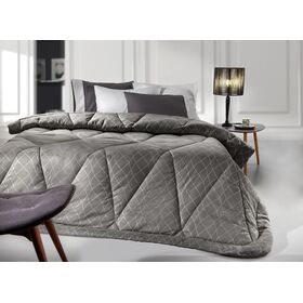 Πάπλωμα Rebel Anthracite 160x220 guy Laroche Anthracite 100% Microsuede